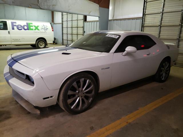 2C3CDYAG4CH120996 - 2012 DODGE CHALLENGER SXT WHITE photo 1