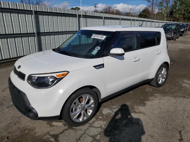 KNDJP3A52F7119244 - 2015 KIA SOUL + WHITE photo 1