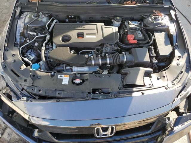 1HGCV2F30KA000526 - 2019 HONDA ACCORD SPORT GRAY photo 11