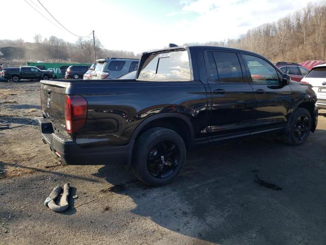 5FPYK3F84NB009778 - 2022 HONDA RIDGELINE BLACK EDITION BLACK photo 3