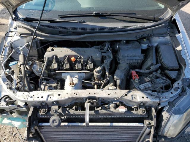 19XFB2F57DE041449 - 2013 HONDA CIVIC LX SILVER photo 11