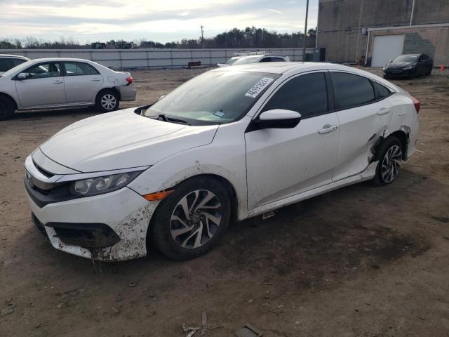 19XFC2F7XJE206646 - 2018 HONDA CIVIC EX WHITE photo 1