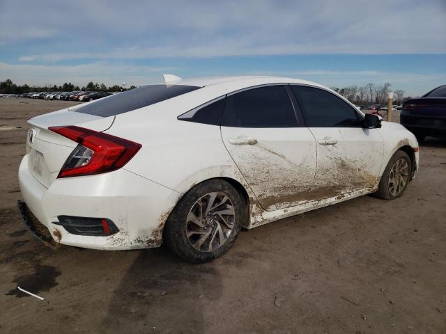 19XFC2F7XJE206646 - 2018 HONDA CIVIC EX WHITE photo 3