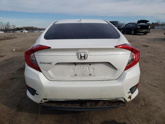 19XFC2F7XJE206646 - 2018 HONDA CIVIC EX WHITE photo 6