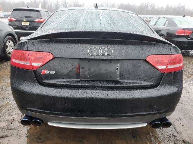 WAUVVAFR9BA083408 - 2011 AUDI S5 PRESTIGE BLACK photo 6