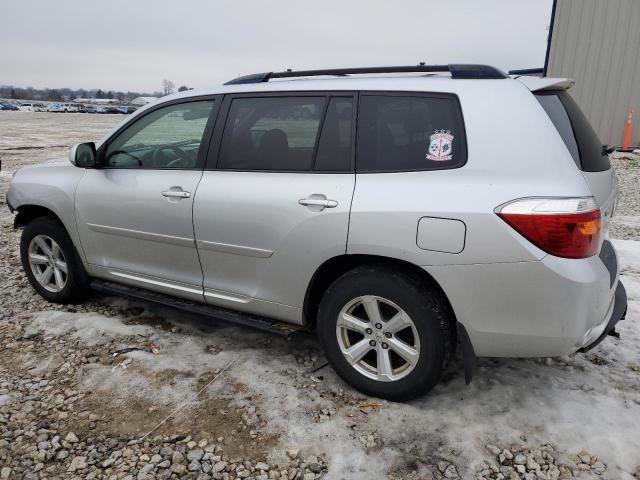 JTEES41A692110210 - 2009 TOYOTA HIGHLANDER SILVER photo 2