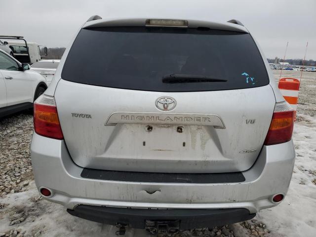 JTEES41A692110210 - 2009 TOYOTA HIGHLANDER SILVER photo 6