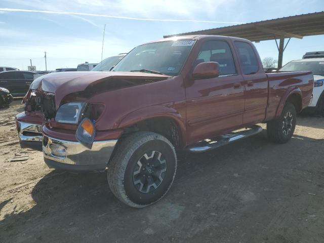 5TBRT34172S302543 - 2002 TOYOTA TUNDRA ACCESS CAB RED photo 1