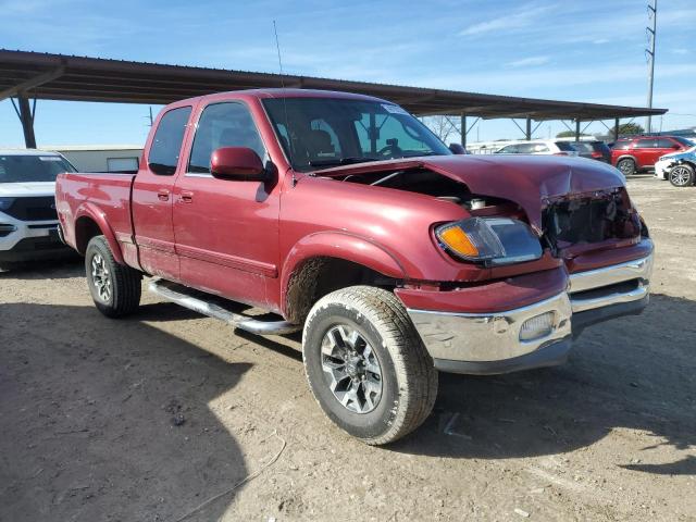 5TBRT34172S302543 - 2002 TOYOTA TUNDRA ACCESS CAB RED photo 4