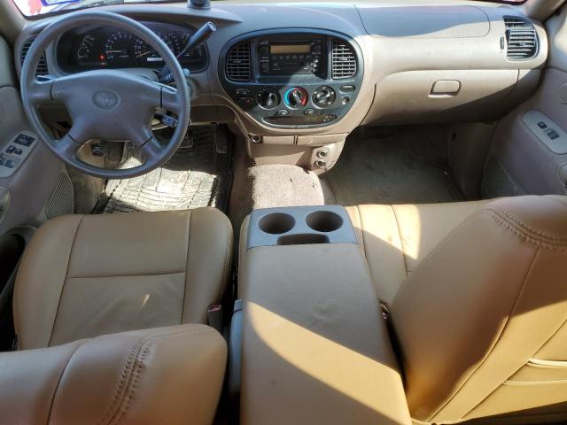 5TBRT34172S302543 - 2002 TOYOTA TUNDRA ACCESS CAB წითელი ფოტო 8