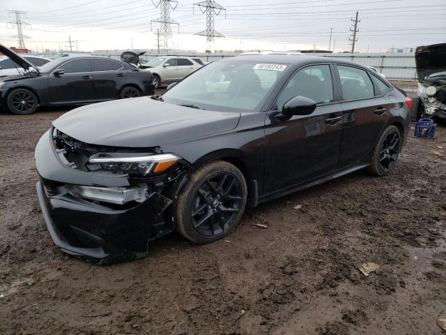 2HGFE2F51NH609077 - 2022 HONDA CIVIC SPORT 黑色 照片 1