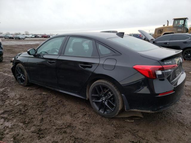 2HGFE2F51NH609077 - 2022 HONDA CIVIC SPORT 黑色 照片 2
