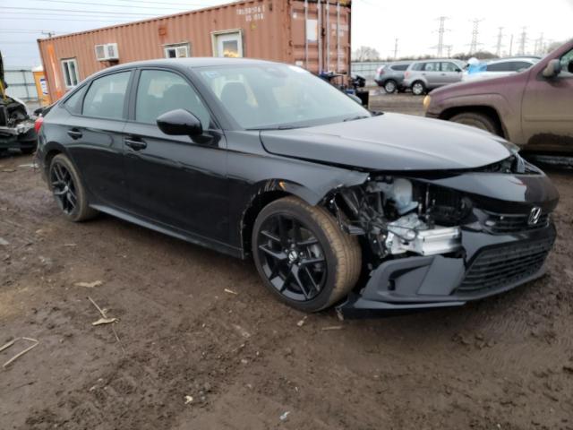 2HGFE2F51NH609077 - 2022 HONDA CIVIC SPORT 黑色 照片 4