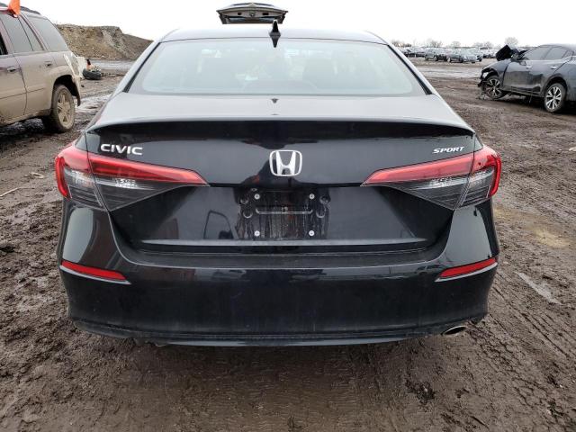 2HGFE2F51NH609077 - 2022 HONDA CIVIC SPORT 黑色 照片 6