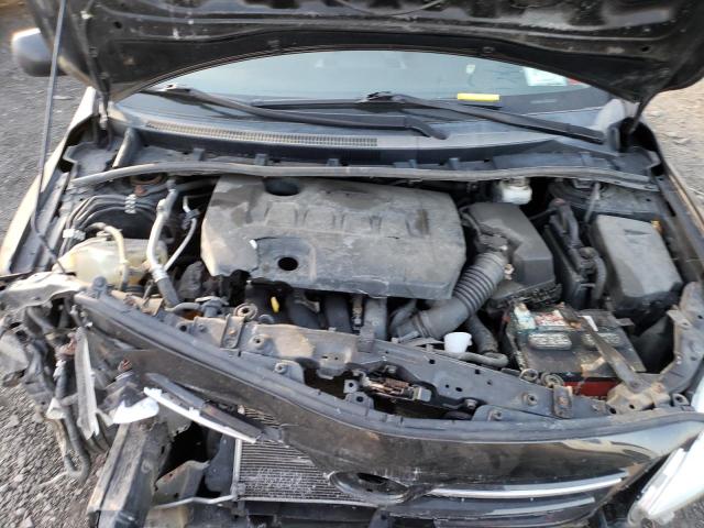 2T1BU4EEXDC119422 - 2013 TOYOTA COROLLA BASE BLACK photo 11
