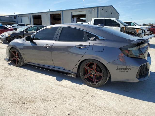 2HGFC1E59JH708371 - 2018 HONDA CIVIC SI GRAY photo 2