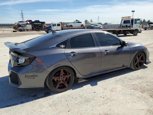 2HGFC1E59JH708371 - 2018 HONDA CIVIC SI GRAY photo 3