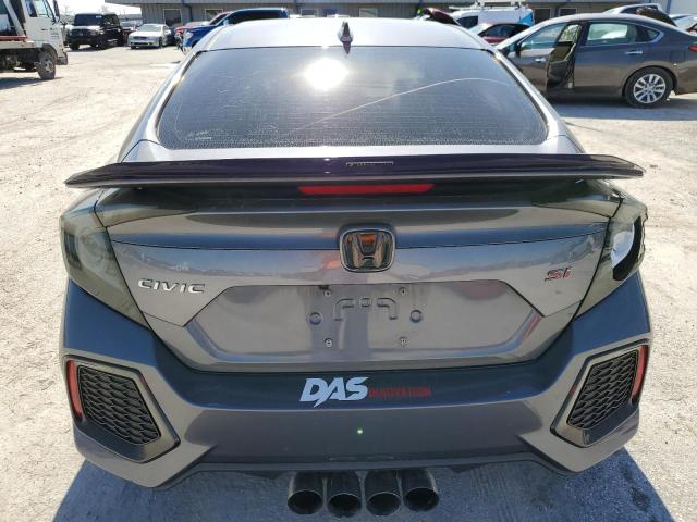 2HGFC1E59JH708371 - 2018 HONDA CIVIC SI GRAY photo 6