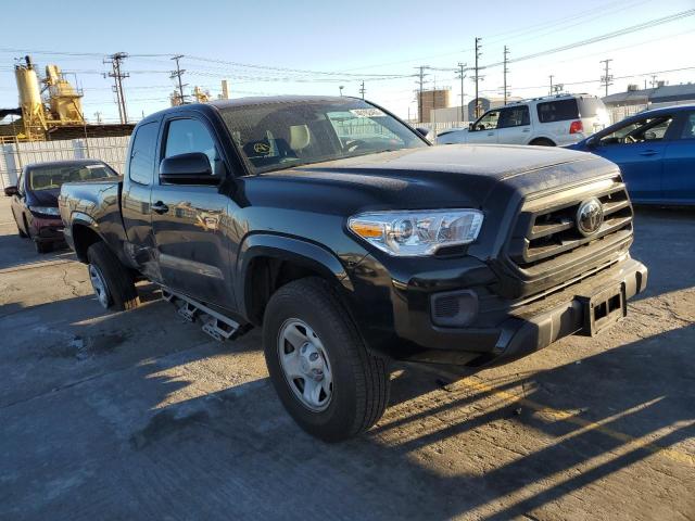 3TYRX5GN1MT007192 - 2021 TOYOTA TACOMA ACCESS CAB BLACK photo 4