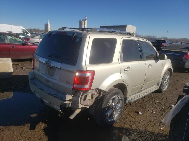 1FMCU9EG9CKA58141 - 2012 FORD ESCAPE LIMITED TAN photo 3