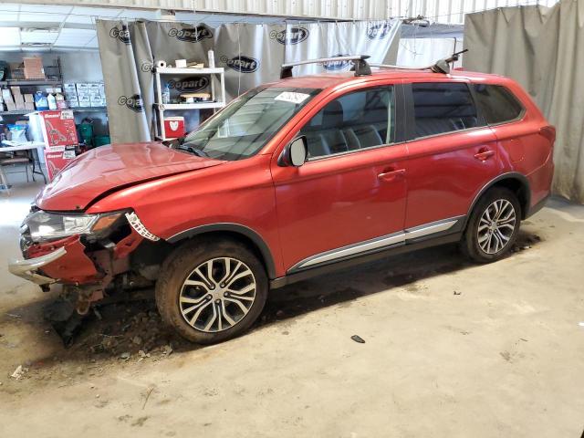 JA4AD2A34JZ006713 - 2018 MITSUBISHI OUTLANDER ES BURGUNDY photo 1