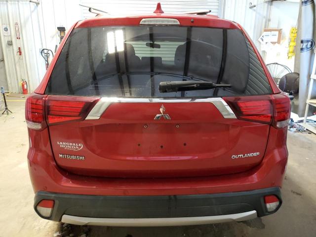 JA4AD2A34JZ006713 - 2018 MITSUBISHI OUTLANDER ES BURGUNDY photo 6