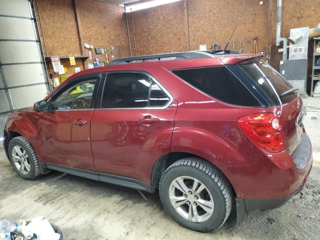 2GNFLEEKXC6237350 - 2012 CHEVROLET EQUINOX LT MAROON photo 2