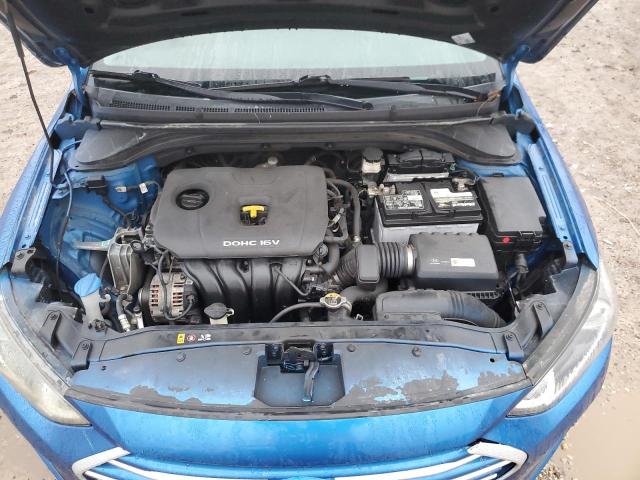 5NPD74LF1HH211758 - 2017 HYUNDAI ELANTRA SE BLUE photo 11