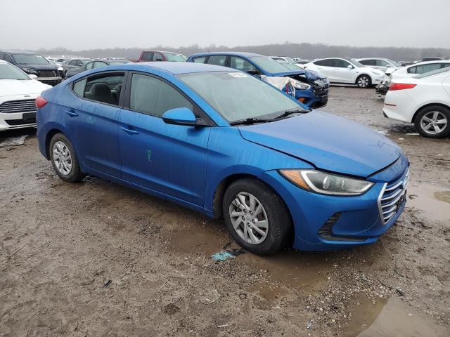 5NPD74LF1HH211758 - 2017 HYUNDAI ELANTRA SE BLUE photo 4