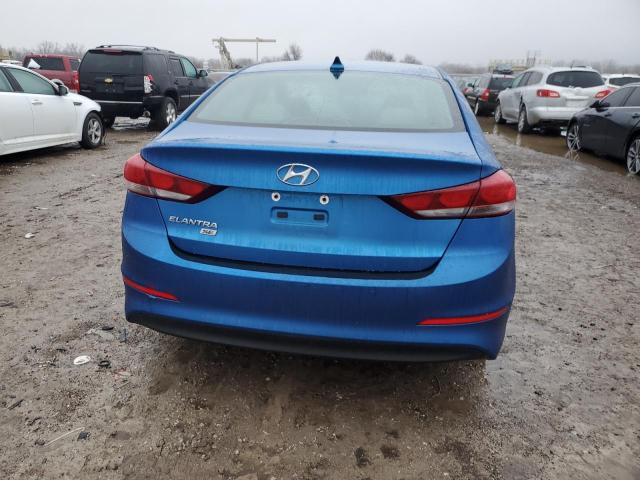 5NPD74LF1HH211758 - 2017 HYUNDAI ELANTRA SE BLUE photo 6