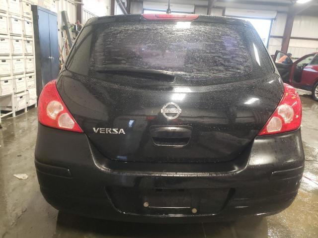 3N1BC13E49L482116 - 2009 NISSAN VERSA S BLACK photo 6