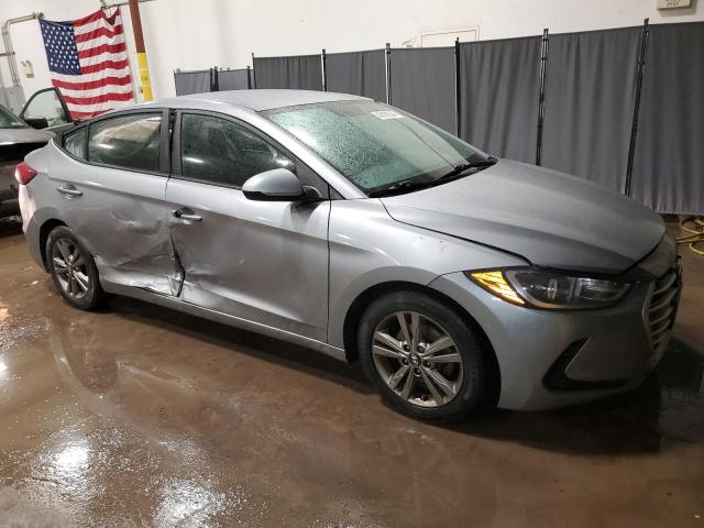 5NPD84LF2HH055503 - 2017 HYUNDAI ELANTRA SE SILVER photo 4