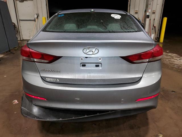 5NPD84LF2HH055503 - 2017 HYUNDAI ELANTRA SE SILVER photo 6