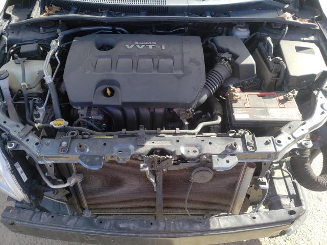 2T1BU40E79C175591 - 2009 TOYOTA COROLLA BASE GRAY photo 11