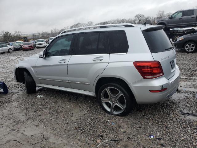 WDCGG0EB6DG098446 - 2013 MERCEDES-BENZ GLK 250 BLUETEC SILVER photo 2