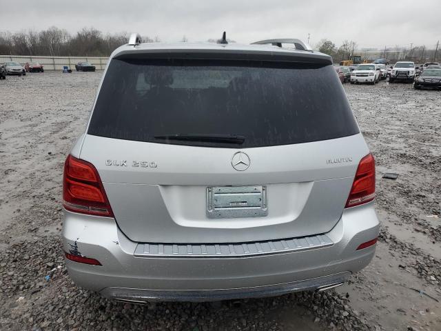 WDCGG0EB6DG098446 - 2013 MERCEDES-BENZ GLK 250 BLUETEC SILVER photo 6