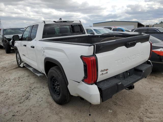 5TFLA5DA6NX008385 - 2022 TOYOTA TUNDRA DOUBLE CAB SR WHITE photo 2