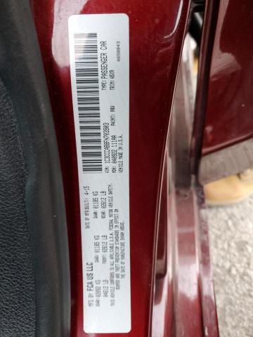 1C3CCCAB8FN703903 - 2015 CHRYSLER 200 LIMITED MAROON photo 12