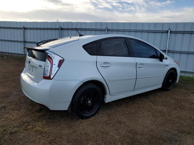 JTDKN3DU0F1890253 - 2015 TOYOTA PRIUS WHITE photo 3