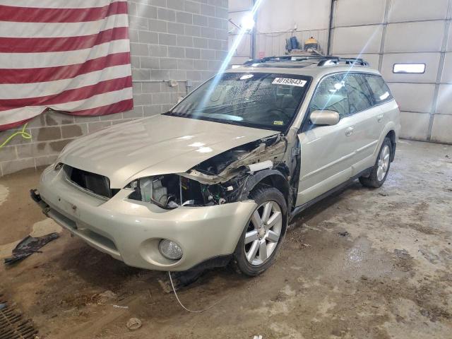 4S4BP62CX67360404 - 2006 SUBARU LEGACY OUTBACK 2.5I LIMITED TAN photo 1