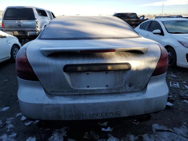 2G2WR524141365444 - 2004 PONTIAC GRAND PRIX GTP SILVER photo 6