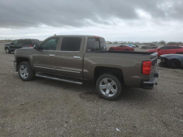 3GCPCSECXFG408742 - 2015 CHEVROLET SILVERADO C1500 LTZ BROWN photo 2