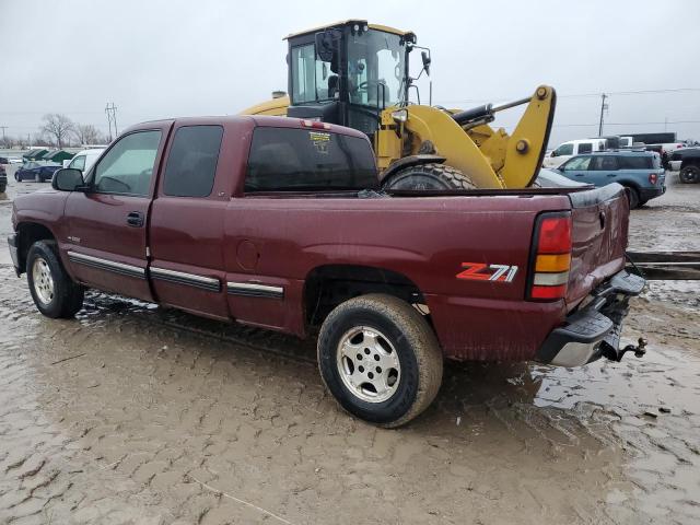 1GCEK19T9YE119909 - 2000 CHEVROLET silverado K1500 MAROON photo 2