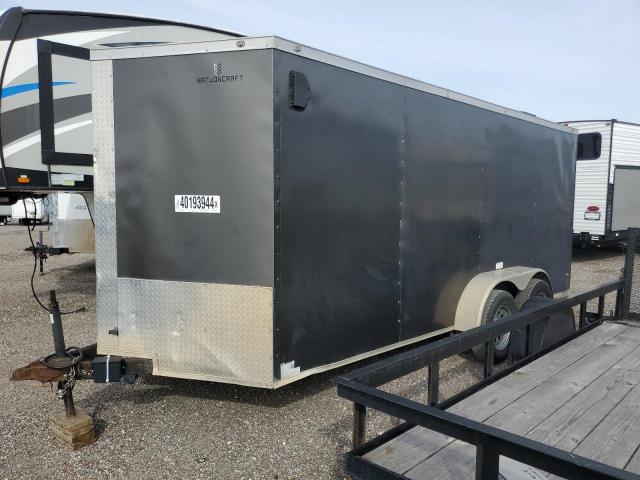 7PVBE1627MD001030 - 2021 CARGO TRAILER BLACK photo 2