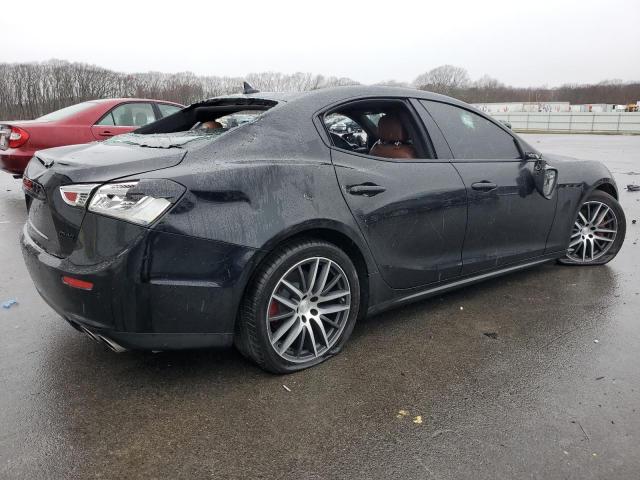 ZAM57XSA3J1299863 - 2018 MASERATI GHIBLI BLACK photo 3