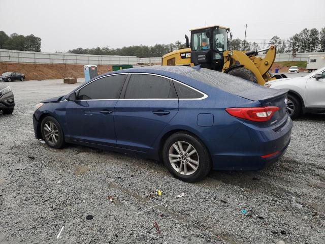 5NPE24AF6GH419039 - 2016 HYUNDAI SONATA SE BLUE photo 2