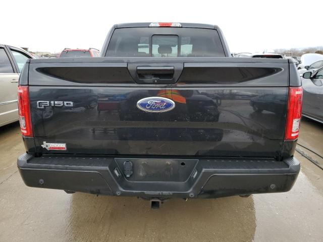 1FTEW1CP8FKD87753 - 2015 FORD F150 SUPERCREW BLACK photo 6