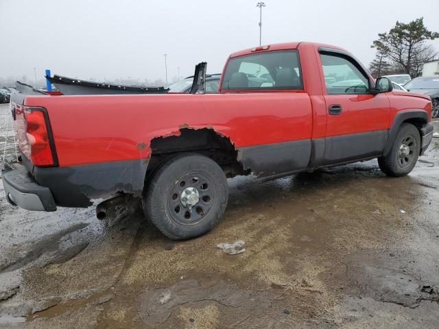 1GCEC14X07Z182380 - 2007 CHEVROLET SILVERADO C1500 CLASSIC RED photo 3