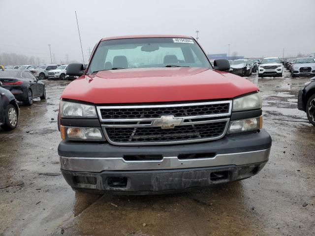 1GCEC14X07Z182380 - 2007 CHEVROLET SILVERADO C1500 CLASSIC RED photo 5