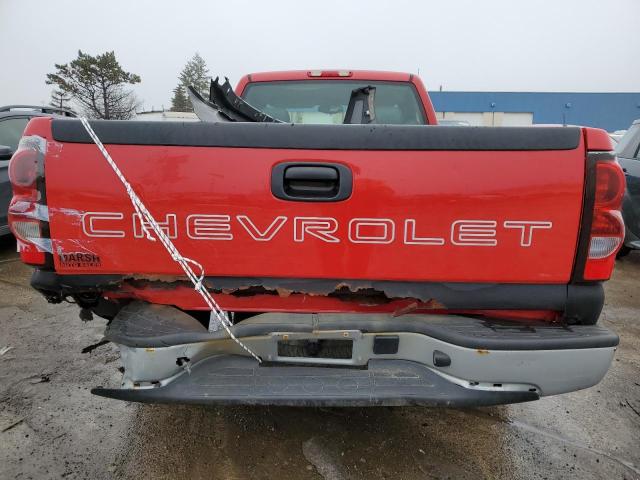 1GCEC14X07Z182380 - 2007 CHEVROLET SILVERADO C1500 CLASSIC RED photo 6
